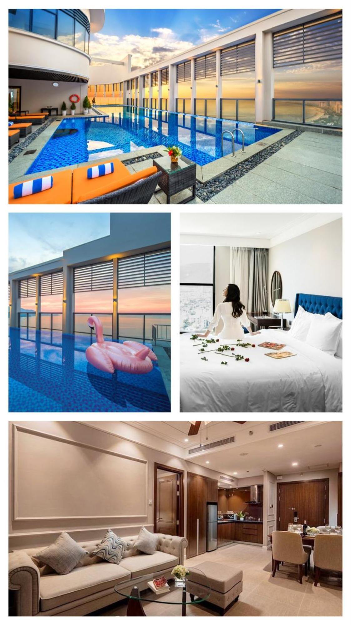 Luxury Apartment - Rooftop Swimming Pool - Beach Front - Hinata Apartment Da Nang Luaran gambar